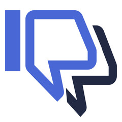 blue arrow icon