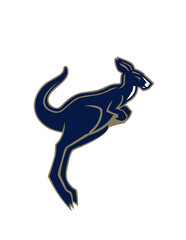 silhouette of a kangroo