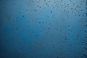 Blue textured concrete