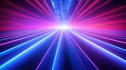 Abstract Neon Lights Background with Laser Rays and Glowing Lines. Wallpaper, Light
