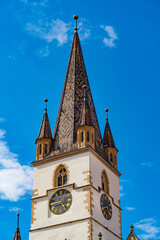 The Lutheran Cathedral of Saint Mary in Sibiu, Transylvania, Romania