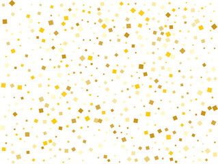 Gold Squares Confetti