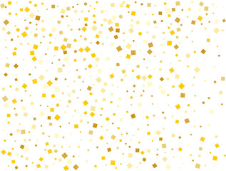 Gold Squares Confetti