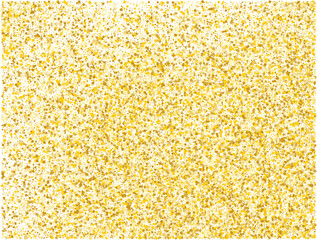 Modern Gold Square Confetti