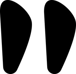 Quotation marks vector. 3d quotes icon.