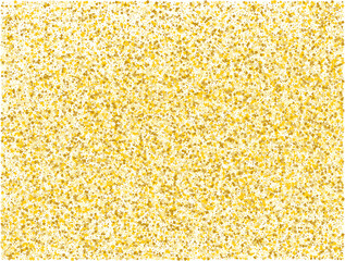 Modern Gold Square Confetti