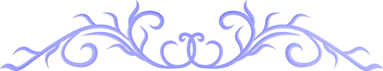 Obraz premium 3D rendering border of a curved branch with leaves of different sizes on a transparent background