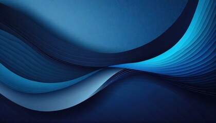 an eye-catching abstract banner design with elegant dark blue paper waves. Ensure the wavy vectors are seamlessly integrated to form a visually stunning and high-resolution background