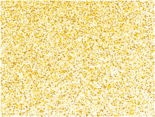 Modern Gold Square Confetti