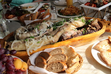 oysters on the market