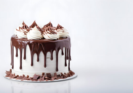 Baked Chocolate Birthday Cake Dessert