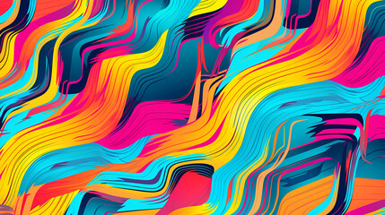 Obraz premium Cute graffiti art abstract background poster web page PPT, art background