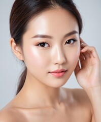 Beauty concept of young asian woman