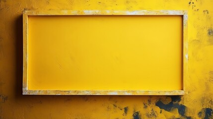 Vintage business: abstract design with textured paper frame, old yellow box transformed into unique card - wallpaper concept