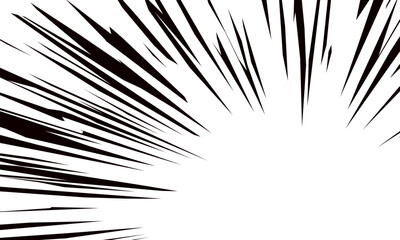 Obraz premium 効果線58