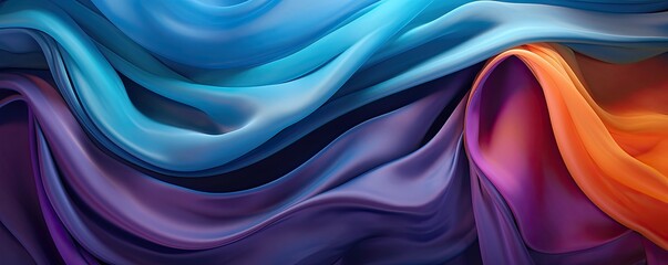Abstract smoothy waves background template
