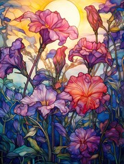 Art Nouveau Floral Designs: Dawn Painting, Early Morning Florals