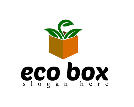 eco friendly and bpx icon logo design template