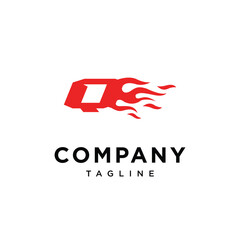 Letter O Flames logo icon vector template.eps
