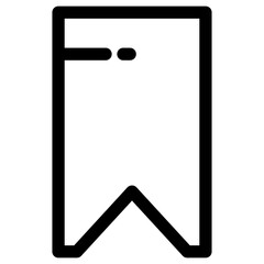 Save Icon Isolated On White Background. Bookmark Symbol Modern Simple Vector For Web Site Or Mobile App