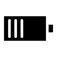 Battery icon. battery charge level. battery Charging icon