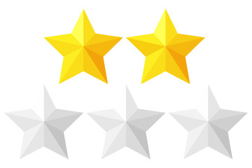 Fototapeta premium Star Rating Review Comment Sticker