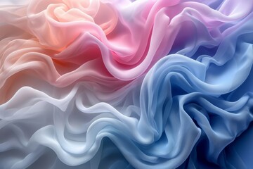 Fototapeta premium Texture, background, gradient frosted glass, flowing, transparent, elegant curves