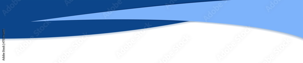 Poster paper cut divider header for app, banners or posters. set of template dividers shapes for website. c