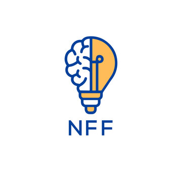 NFF Letter logo design template vector. NFF Business abstract connection vector logo. NFF icon circle logotype.

