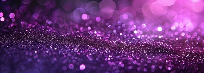 Abstract shiny purple glitter background