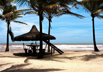 Praya da Costa Beach, Canavieiras, Bahia, Brazil, South America.