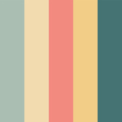 Nice seamless pattern with straw pastel colours flat design