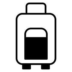 Shopping Bag solid glyph icon