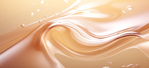 water texture ripples wave abstract background in beige color