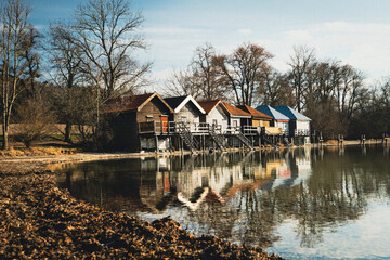 Fototapeta premium house on the lake Ammersee
