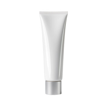 recommend clip art: tube of white cream on a transparent background