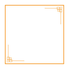 Frames of chinese vector style