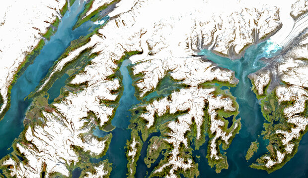 Columbia Glacier in Alaska