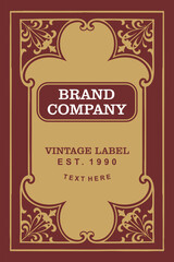 The label design is reminiscent of the premium Vintage Beer revival