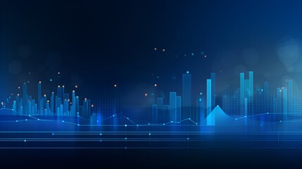 A sleek blue gradient background with soft lighting , sleek blue gradient, background, soft lighting