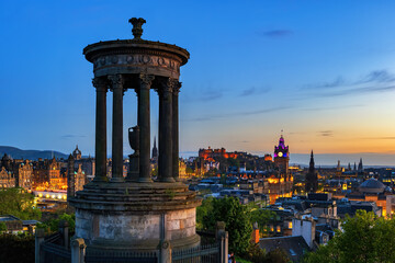 Evening In Edinburgh, Scotland