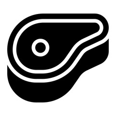 Meat, steak icon