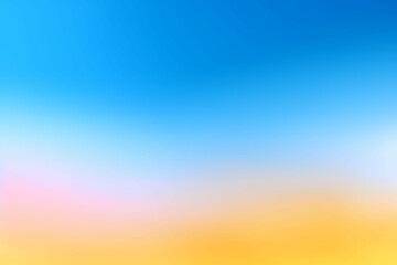 Obraz premium Blue Yellow And White Colorful Background, A Blue And Yellow Sky