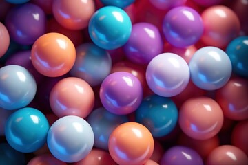  a bunch of colorful balls that are in the shape of a ball or a bunch of balls that are in the shape of a ball ornament.