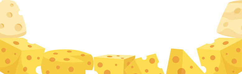Cheese Frame Background