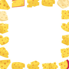 Cheese Frame Background
