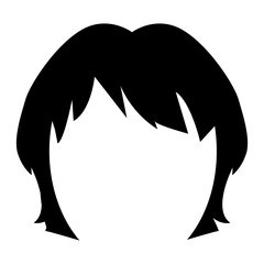 Silhouette of women hairstyles