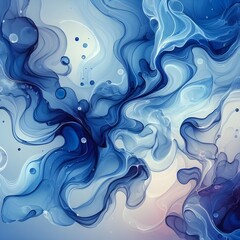 Fototapeta na wymiar Fluid abstract background, color indigo, art , behance. 