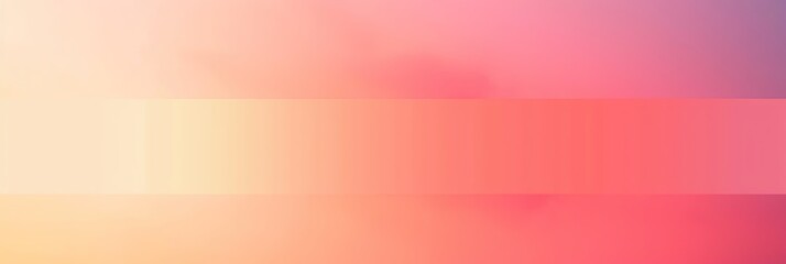 Obraz premium Minimalist abstract colorful gradient wallpaper pattern. Great for poster design or frame as decor. Simple shapes and lines. Web design. Peach fuzz pantone vibes.