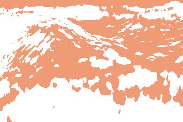 Abstract wall texture dark salmon color texture on white color texture background.